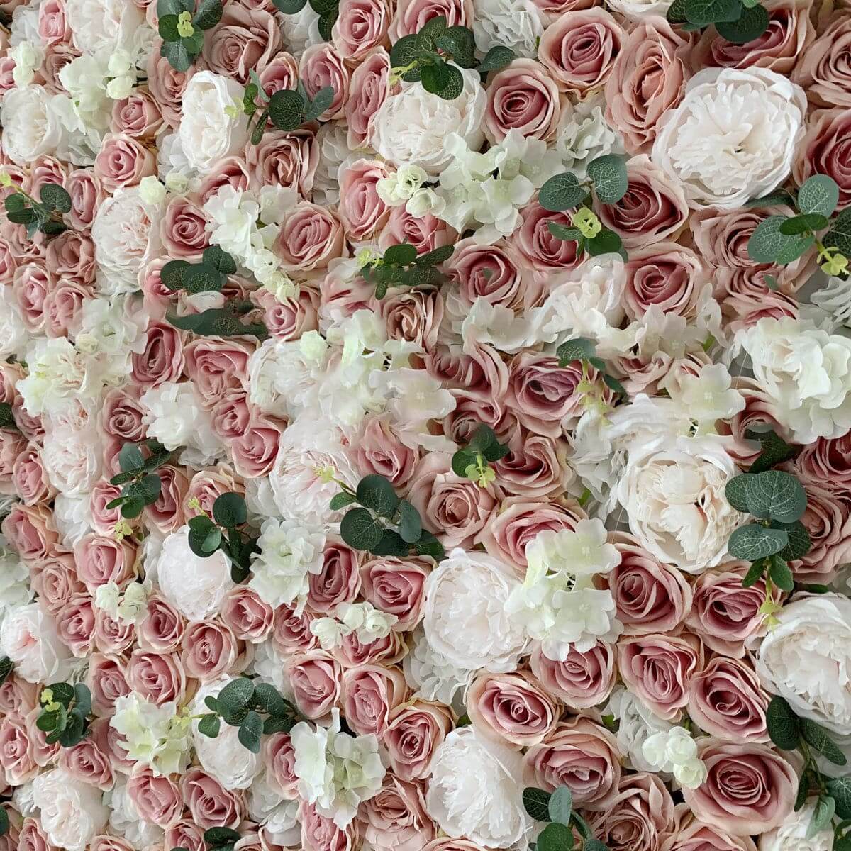 High Quality Wedding Stage Backdrop Artificial Rose Flower Wall For Decoration