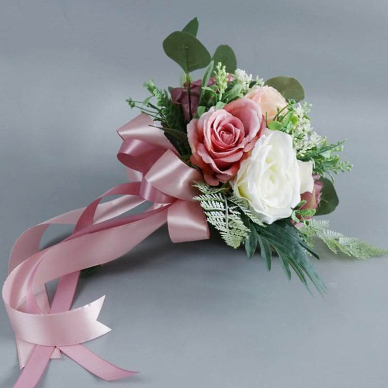 Stella Bouquets Artificial Bride Holding Flowers Forest Wedding Bridesmaid Holding Flowers Home Decoration Bouquet