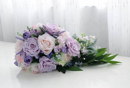 Stella Bouquets Artificial Bridal Drops Hand Bouquet Wedding Gift Flower