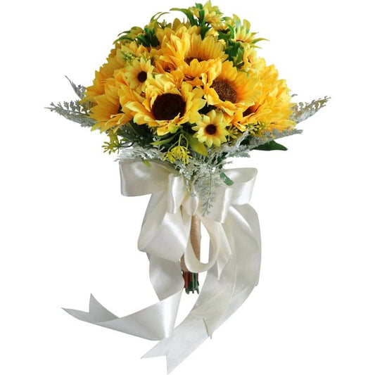 Stella Bouquets Artificial Flower Sunflower Bouquet Wedding Decoration Home Decoration