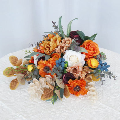 Stella Bouquets Latest Wedding Bride Flowers European Retro Wedding Simulation Rose