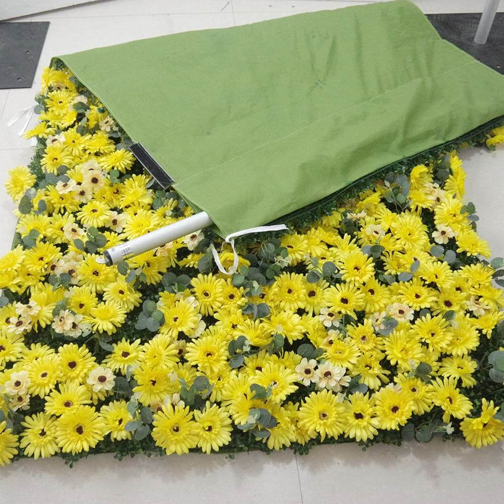 Indoor Outdoor Flower Wall Backdrop Party Panels Decoration Silk Artificial Flower Wall