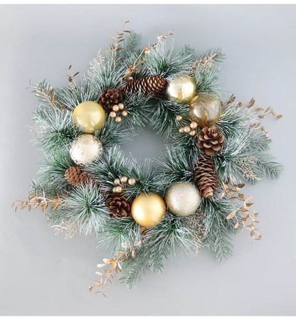 New Design Christmas Green Christmas Wreath For Party Accessories