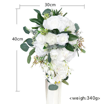 New Type Artificial Rose Bride Holds On Preserved Flowers Rose Wedding Bouquet