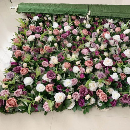 Wedding Decorative Backdrop Panels Artificial Peony Flower Wall