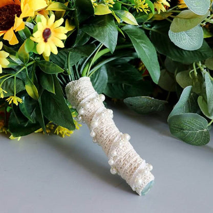 Stella Bouquets Artificial Flowers Silk Plastic Artificial Sunflowers Bridal Wedding Bouquet for Party Wedding Decoration