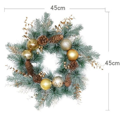 New Design Christmas Green Christmas Wreath For Party Accessories