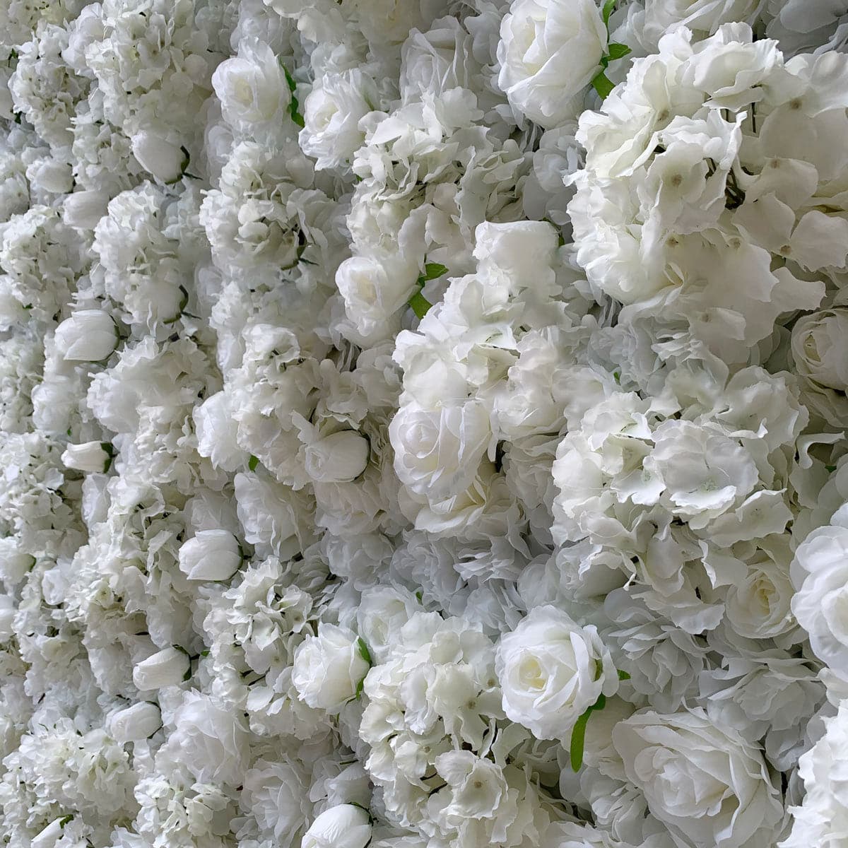 Wedding Supplies Home Floral Decoration Rose Hydrangea Bouquet Silk Artificial Decorative Flower Wall Backdrop