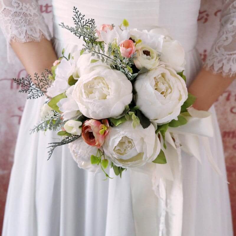 Stella Bouquets Artificial Flower Silk Flower Bridal Bouquet Bridal Bouquet Wholesale Bridal Bouquets Wedding