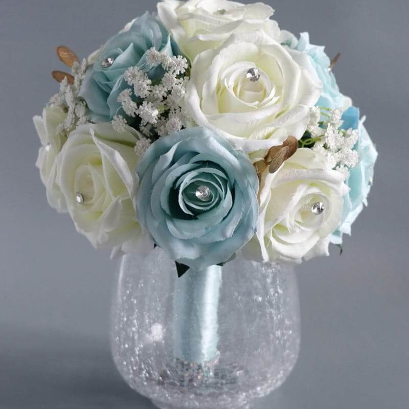 Stella Bouquets Bridal Bouquets Artificial Flowers for Wedding Decoration Valentine's Day Present Simulation Rose Flower