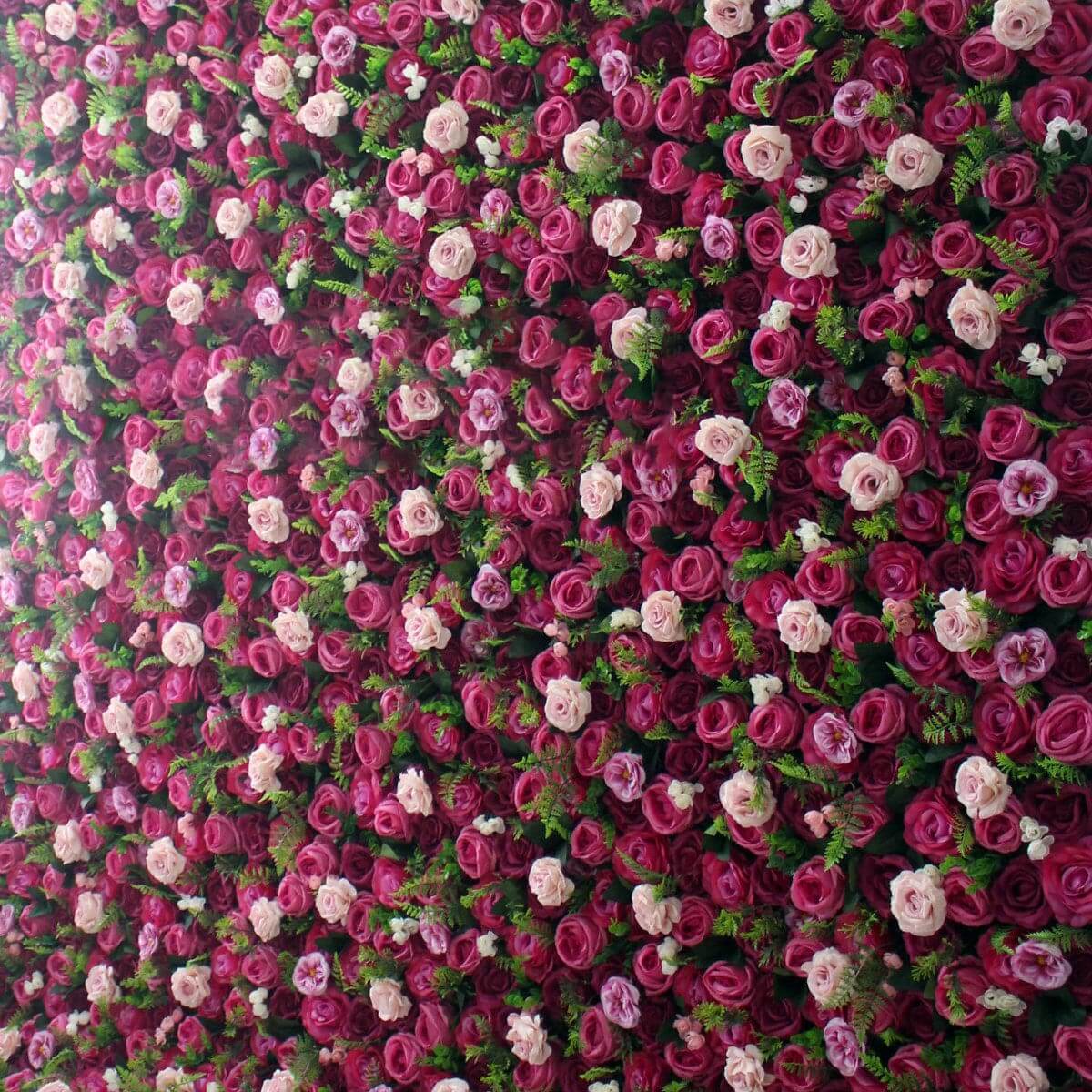 Artificial Silk Rose Wall Wedding Decoration Artificial Flower Backdrop Event Flower Wall