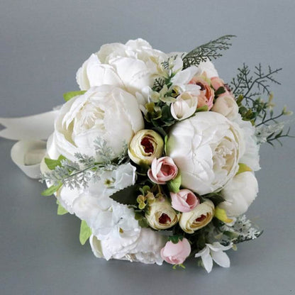 Stella Bouquets Artificial Flower Silk Flower Bridal Bouquet Bridal Bouquet Wholesale Bridal Bouquets Wedding