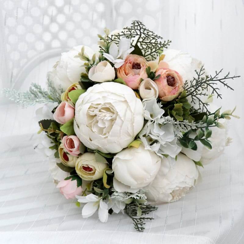 Stella Bouquets Artificial Flower Silk Flower Bridal Bouquet Bridal Bouquet Wholesale Bridal Bouquets Wedding