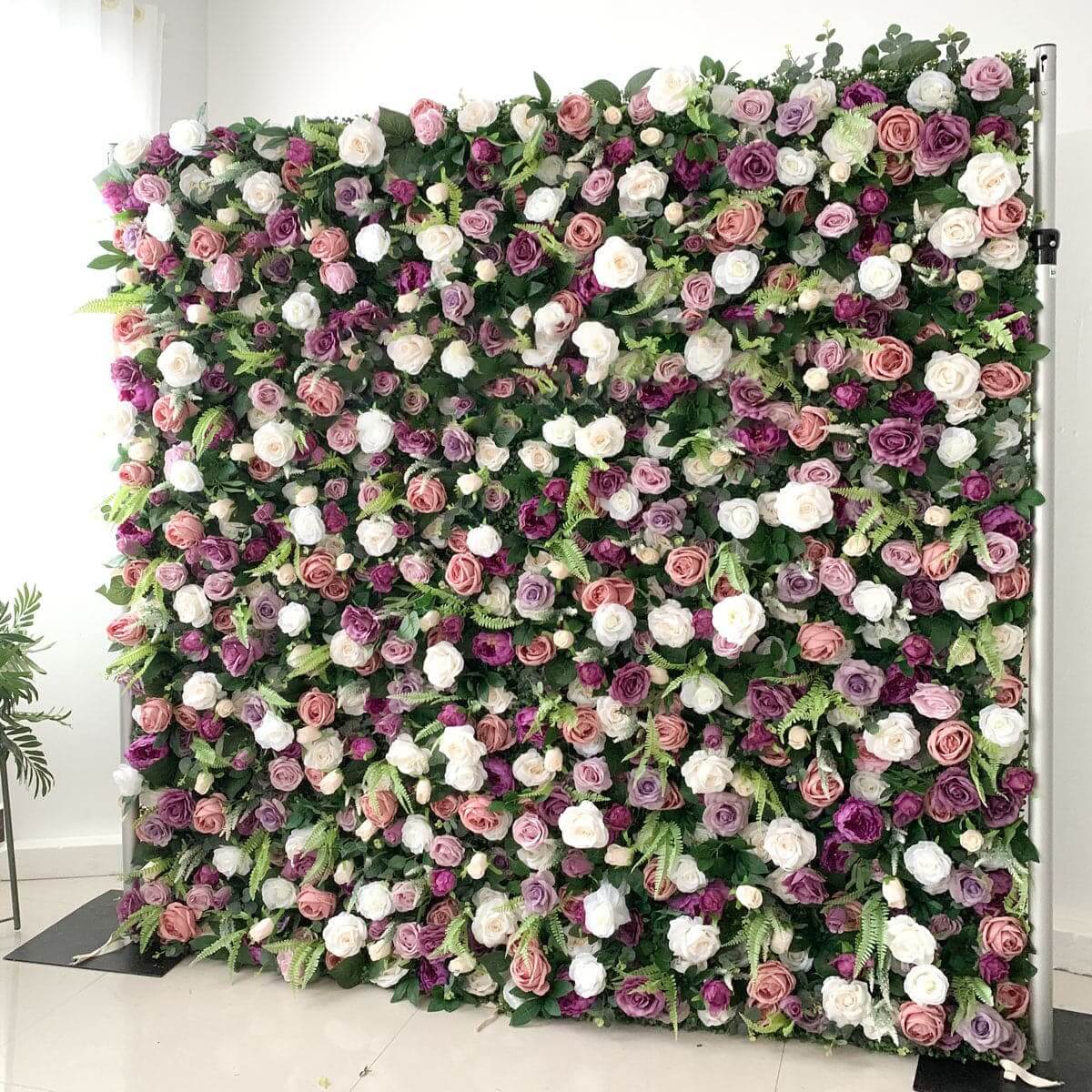 Wedding Decorative Backdrop Panels Artificial Peony Flower Wall