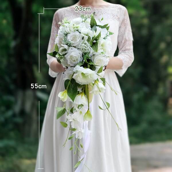 New Type Artificial Rose Bride Holds On Preserved Flowers Rose Wedding Bouquet