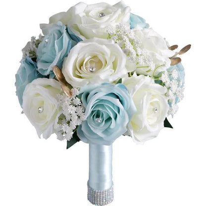 Stella Bouquets Bridal Bouquets Artificial Flowers for Wedding Decoration Valentine's Day Present Simulation Rose Flower