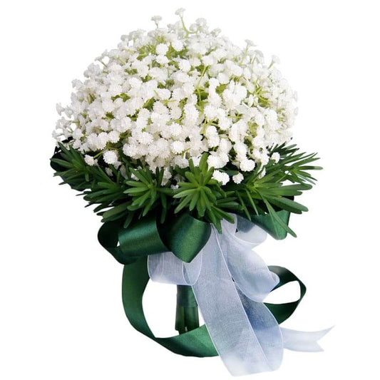 Artificial Flower Top Grade Artificial Gypsophila Flower Real Touch Bridal Bouquet