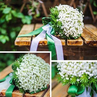 Artificial Flower Top Grade Artificial Gypsophila Flower Real Touch Bridal Bouquet