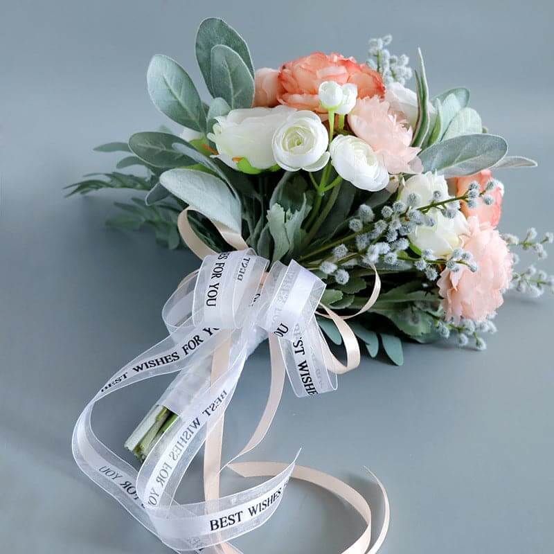 Hot Selling Bridal Bouquet for Wedding Artificial Flowers Wedding Flowers Baby Shower Party Decorations