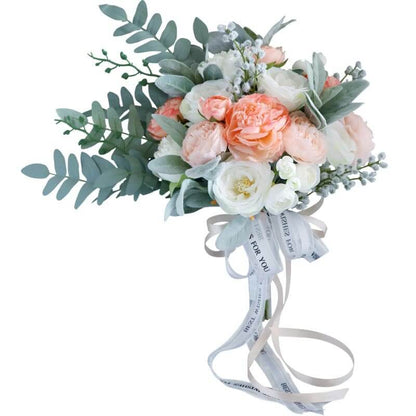 Hot Selling Bridal Bouquet for Wedding Artificial Flowers Wedding Flowers Baby Shower Party Decorations