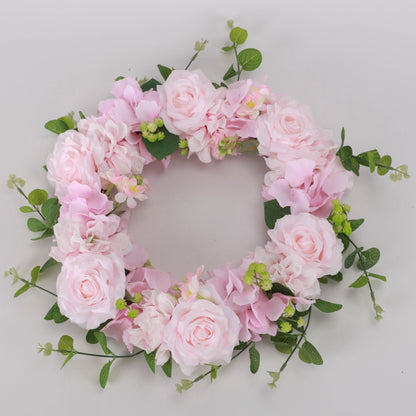 Artificial Floral Wreath for Front Door, Wedding Decorations Wall Decor