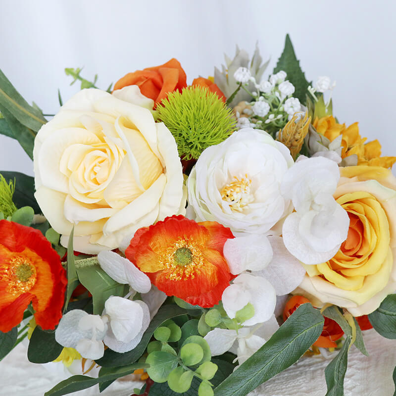 Summer Wedding Bouquets for Bride Artificial Flowers Bouquet