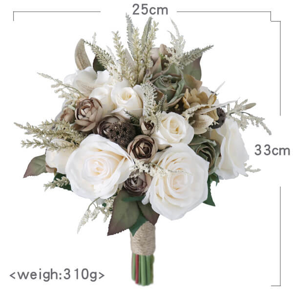 Wedding Bouquets for Bride Artificial Flowers Bridesmaid Bouquets