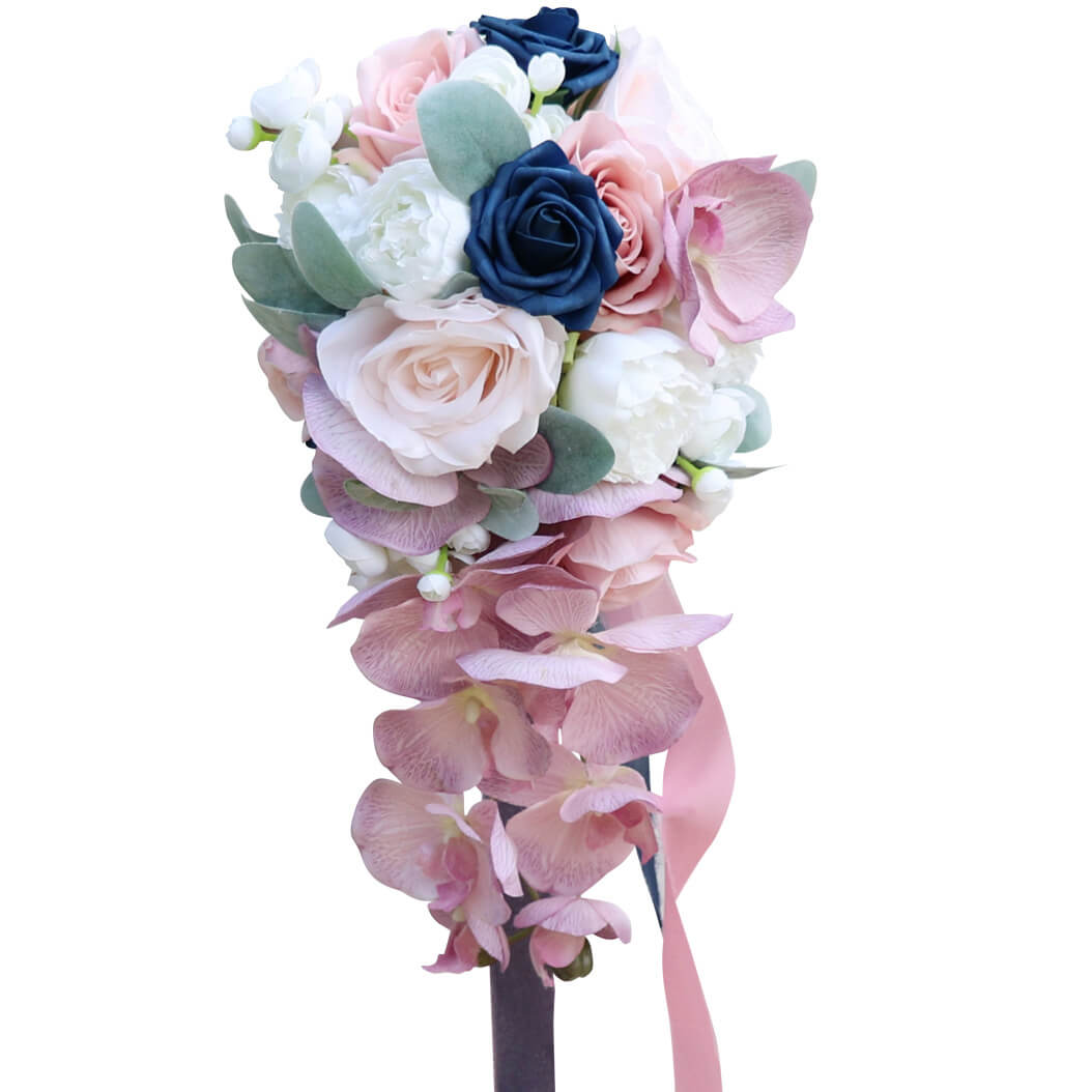 Rose Wedding Bouquets for Bride Cascading Bridal Bouquet Bride Bouquets for Wedding