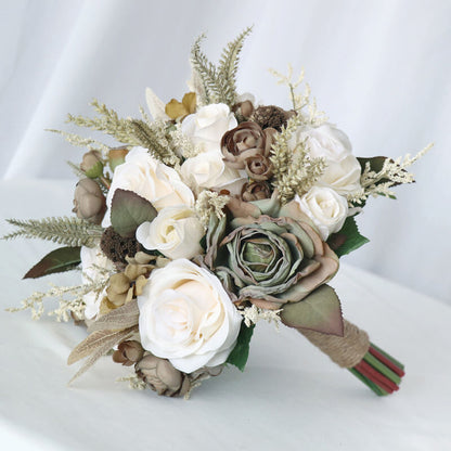 Wedding Bouquets for Bride Artificial Flowers Bridesmaid Bouquets