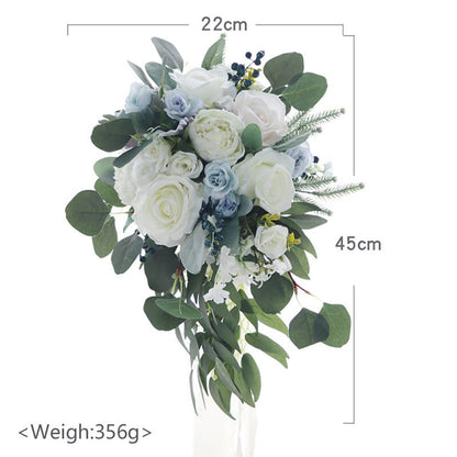 Bouquets for Wedding Artificial Flowers Bouquets for Ceremony Anniversary