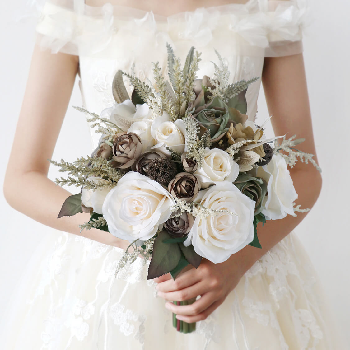 Wedding Bouquets for Bride Artificial Flowers Bridesmaid Bouquets