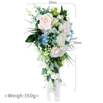 New Bridal Bouquet Flowers Artificial Wedding Supplies Wedding Bouquet